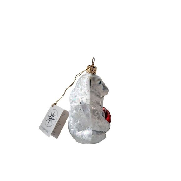 CHRISTOPHER RADKO Vintage Retired Ice Polar Bear 1993 NWT Ornament 93-284-2 - Picture 5 of 9